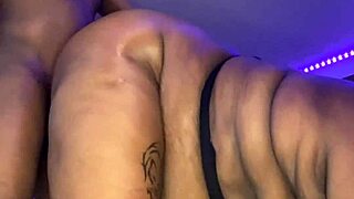 ebony milf cheeks clapped hard in mirror