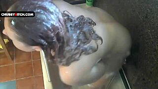 Fat Soapy Ass Cums Hard!