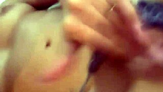 Watch me masturbate wildly with my new lingerie and dildo!