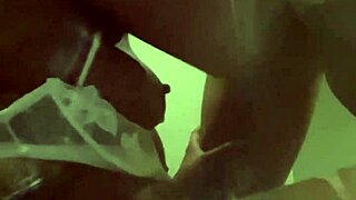 Overwhelmed By Lust Choking On Big Black Cock Gagging Sloppily By Fridge