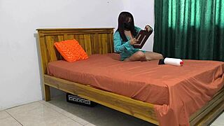 Frustrated Wife Masturbates After Husband Refuses Sex