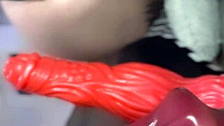 Naughty teacher crams skittles deep in her ass 🍭 for cam fan