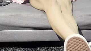 Teen Visits After School for Outdoor Pussy Licking Fuck