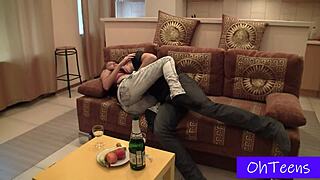 Boris Spots Anna on Street and Invites Her to Dorm Room