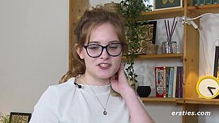 Luna teases shaved pussy with dildo and vibrator close-up