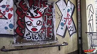 curvy german redhead emma fox saggy tits picked up bent over fucked hard in berlin casting