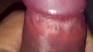 teasing cock to full erection solo masturbation cum buildup