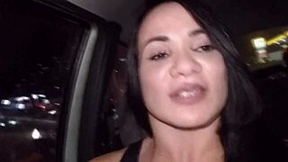 brazilian brunette pornstar back for public cinema doggystyle bent over outdoor putaria check xv red