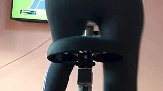 workout interrupted peeing soaking gym leggings closeup