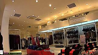 horny czech teen trades cashless mall fun for outdoor public sex and cute clothes