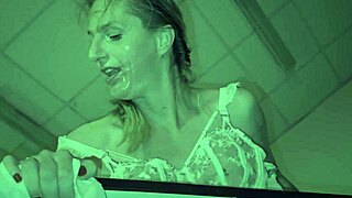 dominatrix april binds punishes slave rose for phone forget