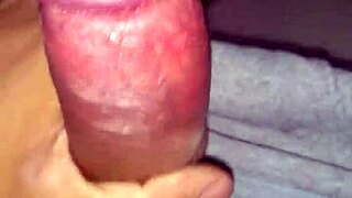 teasing cock to full erection solo masturbation cum buildup