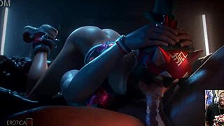 Kiriko Deepthroats Hard Cock Cummy Blast Freja's Tight Ass Anal Pounded