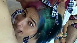 whoa these latinas throat monster cocks so ruthless, drool everywhere! 😵‍💫💦