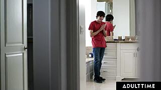 Eliza Ibarra Tries Wrong Glasses Leads to Shower Pussy Ride