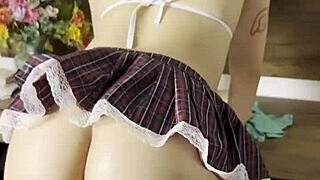 Explosive Maid Latina Pays Service with Wild Creampie Frenzy!