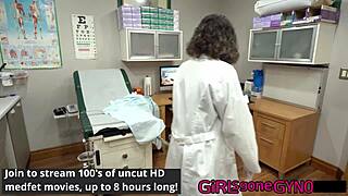 mara luv gets a kinky latex-gloved pussy closeup backstage