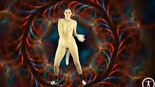 My sweet dance to asian music mesmerizes with psychedelic vibes