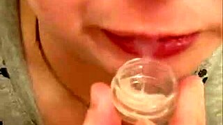 bbw girlfriend spits cum piss on dirty socks and worn panties