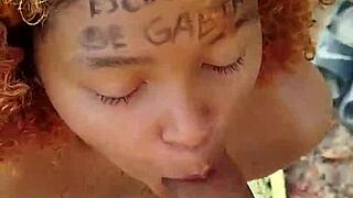 Hey, risky beach blowjob got me a huge facial cumshot in public!