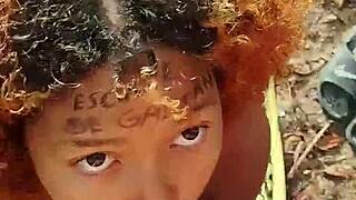 Hey, risky beach blowjob got me a huge facial cumshot in public!