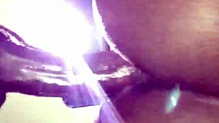 ebony milf squirts hard riding massive black cock to epic orgasm