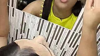 Hot Stepmom from New York Craves Big Cock Ride