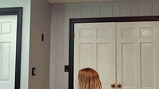 Wife Strips Seductively to Pulsing Music Beats