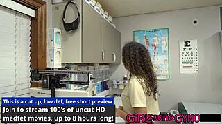 mara luv gets a kinky latex-gloved pussy closeup backstage