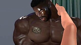 clinton mcdonald shows the wife his huge black cock skills