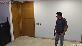 petite young babe teases then deepthroats big cock begging for hardcore fuck behind closed doors