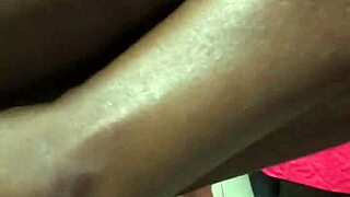 she checks out her red white mini dress look