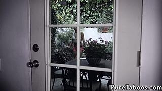 You gotta see this petite teen babe fucked hard in a steamy erotic threesome with busty milf