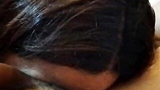 Curvy neighbors settle late rent with sloppy blowjobs and creampie fucks