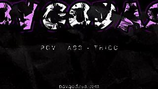 Venezuelan babe candylicious sucks fat cock then rides it hard 🍑💦