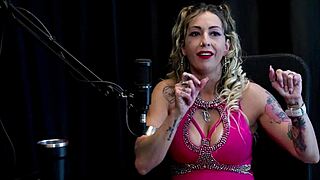 Julia fontanelli's gangbang fetish tip from bank robber client in sheer red