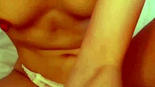 Tiny Asian Maid Cums Hard On Puffy Pussy