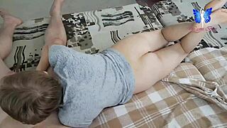 amateur milf gulps massive real sperm load after deep blowjob