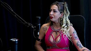 Julia fontanelli's gangbang fetish tip from bank robber client in sheer red