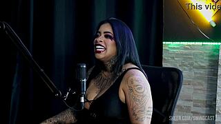 marcely mello swing cast compilations with tifany rocha sheer red outfits