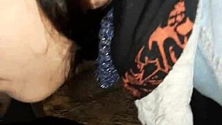 Come lick my hairy pussy by the forest fire while friends smoke nearby?