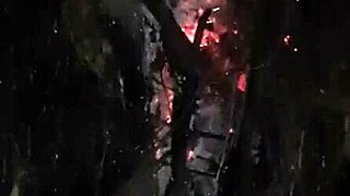 Come lick my hairy pussy by the forest fire while friends smoke nearby?