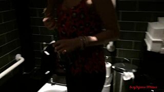 Love2dou Surprise Anal Blowjob in Public Restaurant Chaos Sep 14