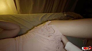 hey horny milf sneaks in at night for wet pov creampie pounding 🔥💦