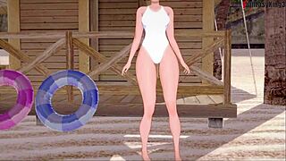 Velma's Beach Blowjob Ignites Deep Passionate Fantasy