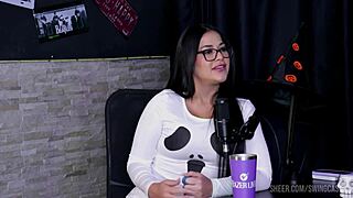 marcely mello swing cast compilations with tifany rocha sheer red outfits