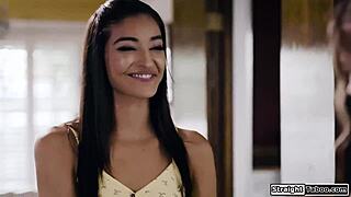 old guy forces student to lick young shaved pussy