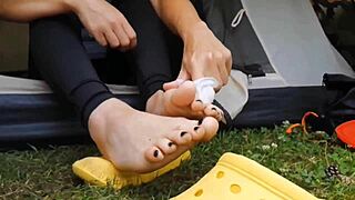 milf brunette holiday sex tape compilation dirty outdoor camping vlog