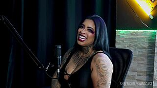 marcely mello swing cast compilations with tifany rocha sheer red outfits