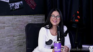 marcely mello swing cast compilations with tifany rocha sheer red outfits